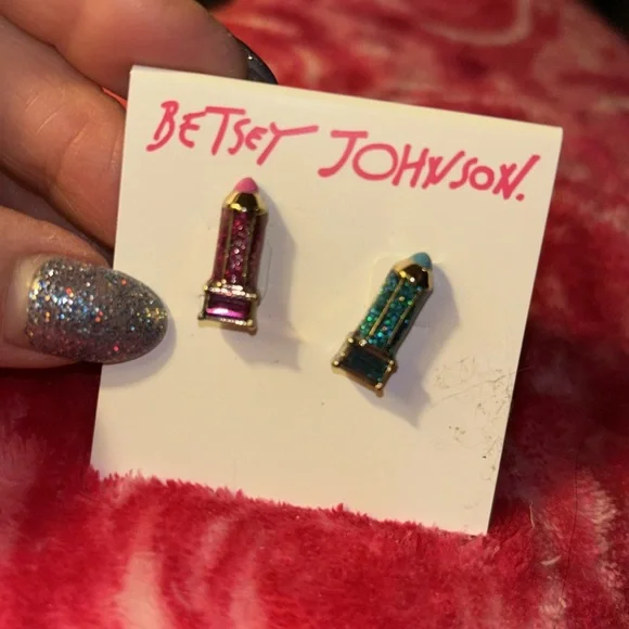 COPY - NWT Betsey Johnson pencil stud earrings. Great teacher gift. - Picture 7 of 7
